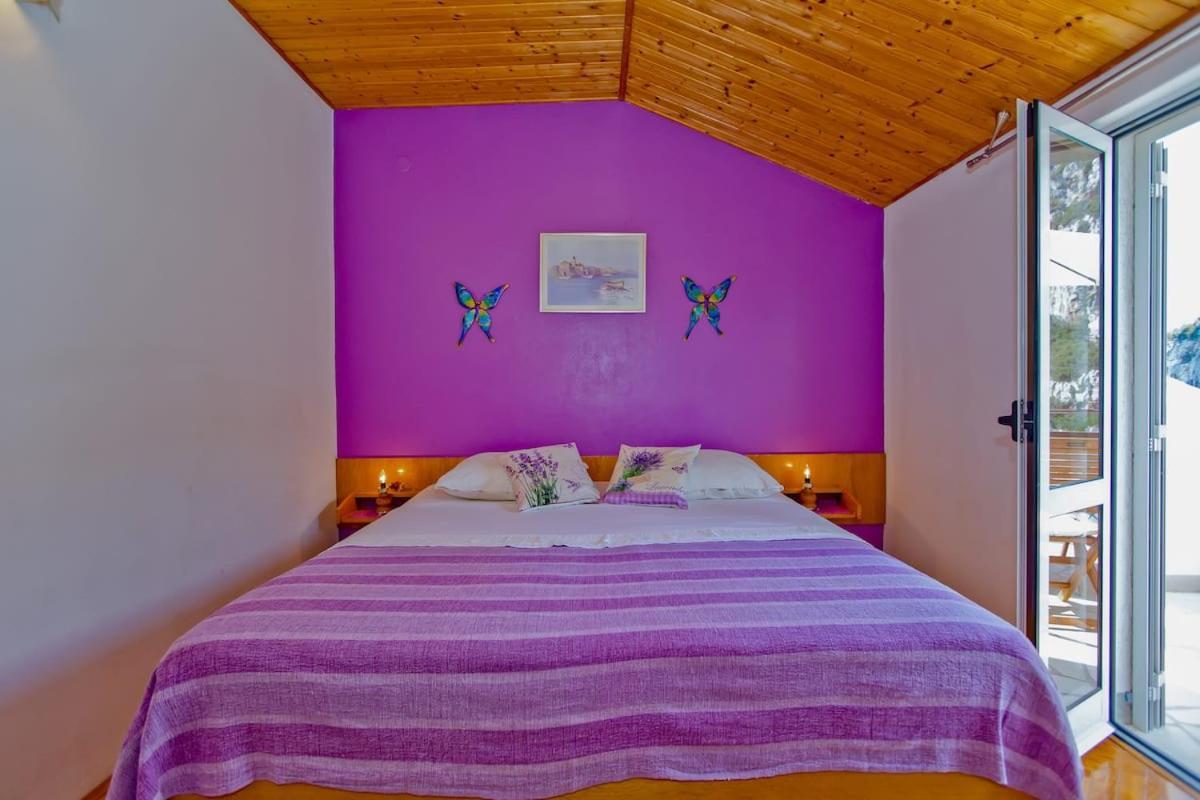 Villa Mateljan Zastražišće Buitenkant foto